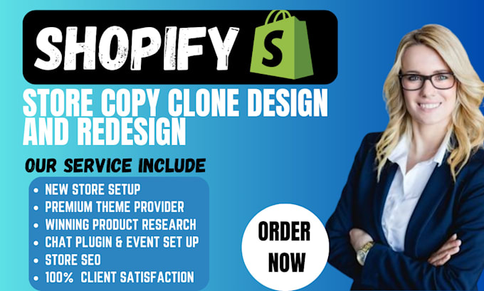 Bestseller - copy clone shopify revamp store edit, redesign, duplicate shopify website design