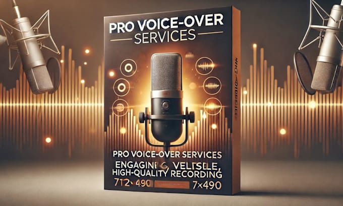 Gig Preview - Record a professional voice over for your video