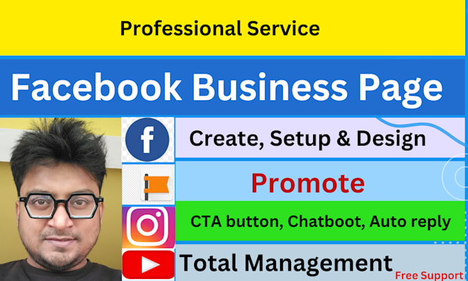 Gig Preview - Create facebook business page setup and optimization