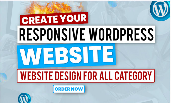 Gig Preview - Build a wordpress website with responsive design