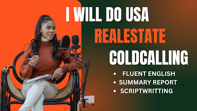 Gig Preview - Do USA real estate cold calling for you