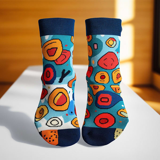 Gig Preview - Create beautiful socks design