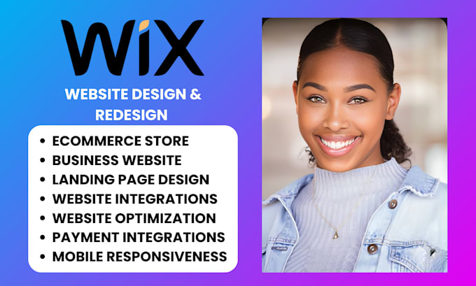 Gig Preview - Wix website development build wix website wix design engaging wix website design