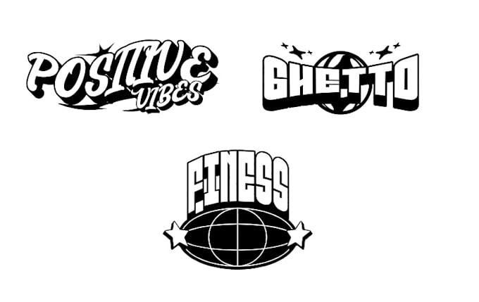 Gig Preview - Logo design y2k street wear design for your clothing brand