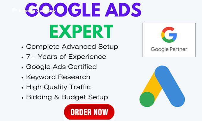 Gig Preview - Set up, manage and optimize your google ads PPC campaign