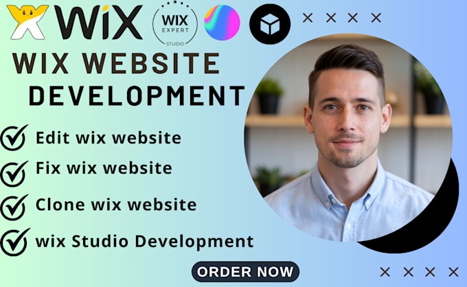 Bestseller - redesign, edit, fix, clone, update wix website, wix studio, wix development wix