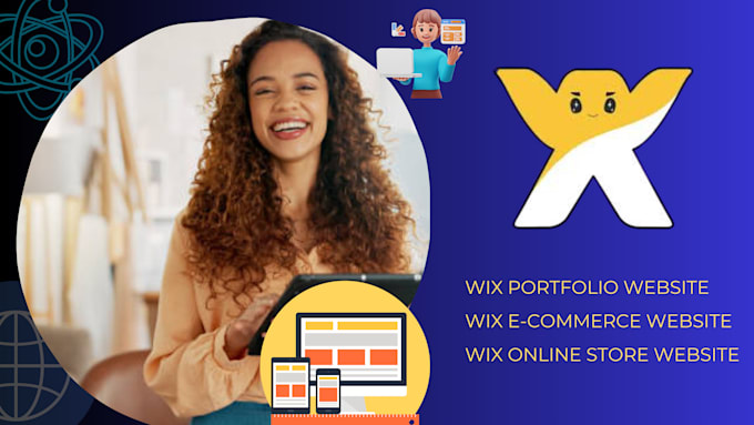 Gig Preview - Design and redesign wix ecommerce wix online store wix portfolio website