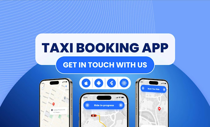 Gig Preview - Develop create taxi booking app uber clone taxi app taxi booking website