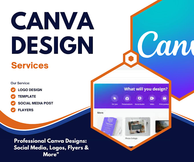 Gig Preview - Professional canva designs  social media logo flyers  more