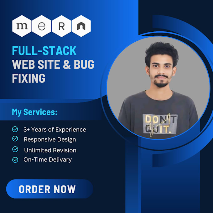 Gig Preview - Develop and fix full stack web applications using mern stack