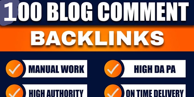 Gig Preview - Do 100 dofollow blog comments backlink on da 30 plus site