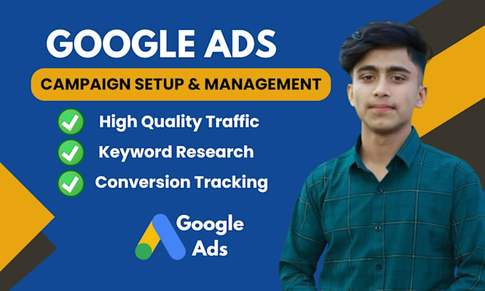 Gig Preview - Set up, manage optimise your google ads PPC campaign