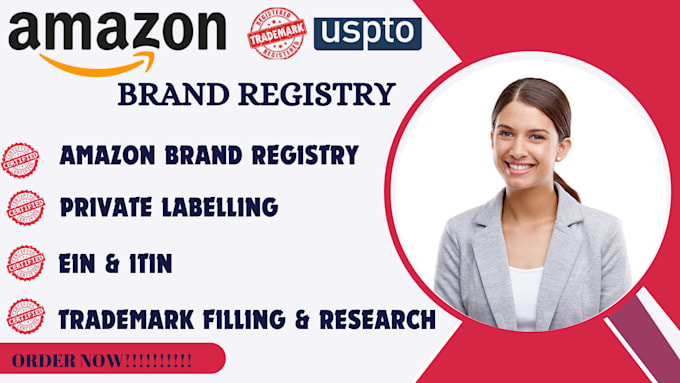 Gig Preview - Launch your amazon brand with private label amazon product research US trademark