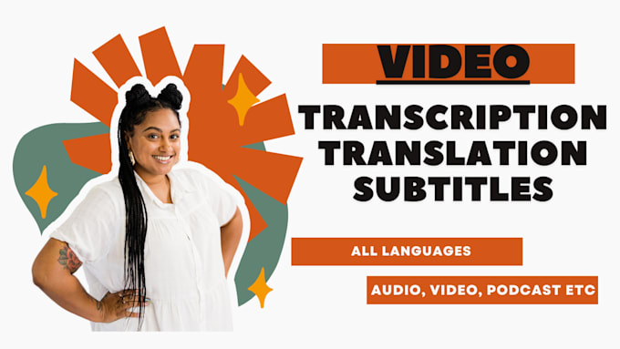 Gig Preview - Do video translation, transcription, and add subtitles multi