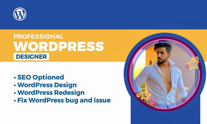 Bestseller - create a professional and responsive wordpress website