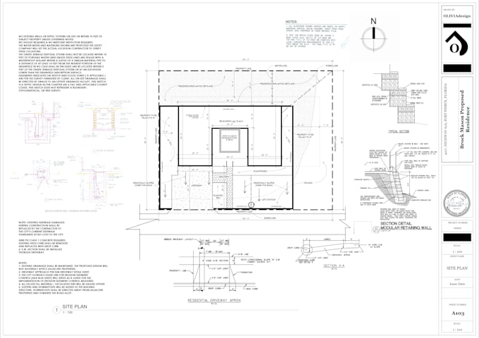 Gig Preview - Design and stamp architectural drawings mep adu for city permit