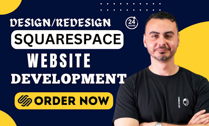 Gig Preview - Design and redesign your squarespace website, landing page or update