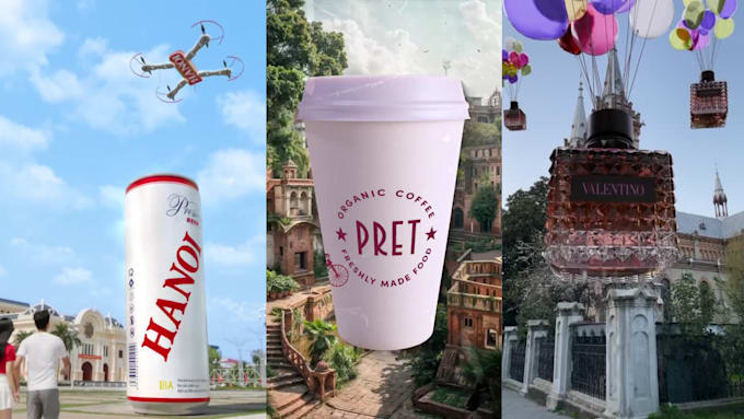 Gig Preview - Do viral cgi ads, cgi and vfx animation, instagram reels, instagram reels