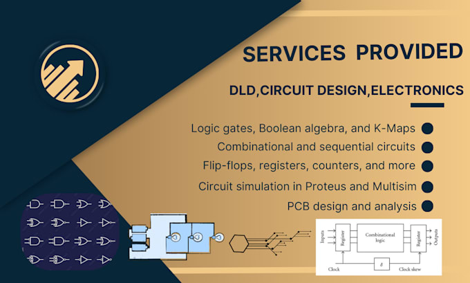 Gig Preview - Assist dld, circuit analysis and electronic design project