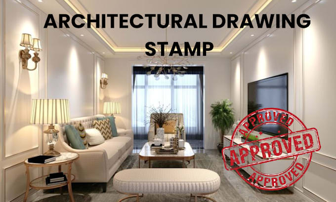 Gig Preview - Review and stamp structural drawings, 2d floor plan, architectural drawing stamp