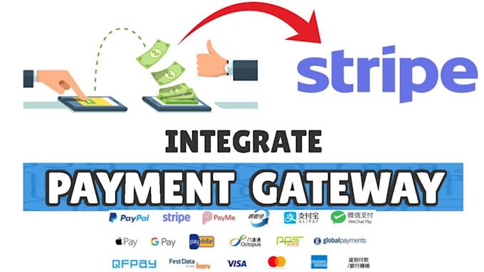 Gig Preview - Integrate paypal stripe apple pay and payment gateways on shopify wordpress wix