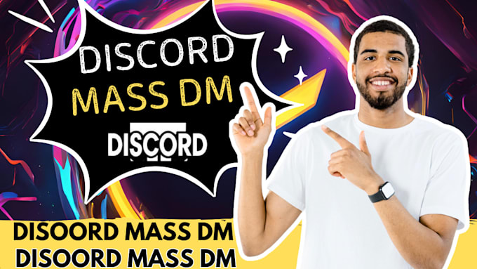 Gig Preview - Discord mass dm discord pomotion 100k mass dm  discord server promotion  mass dm