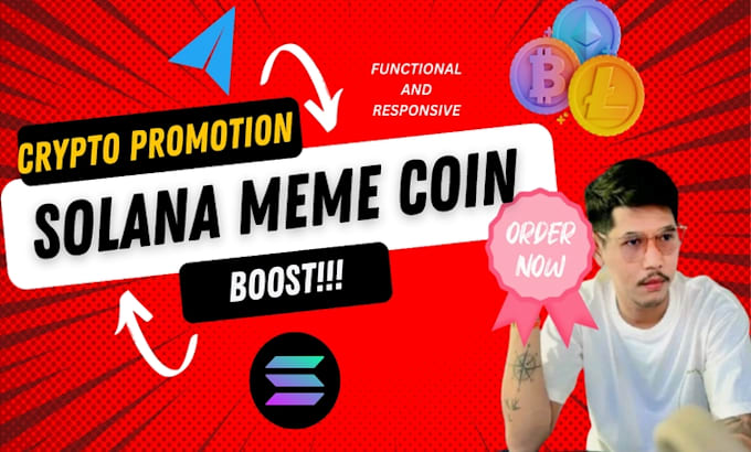 Bestseller - boost solana meme coin promotion meme coin marketing telegram crypto promotion