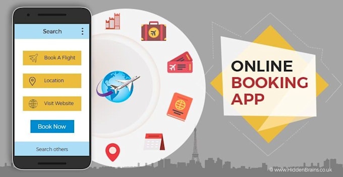 Gig Preview - Develop event booking app, event planning app, ticket booking app e learning app