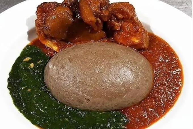 Gig Preview - Make amala eba iyan okro and vegetable soup