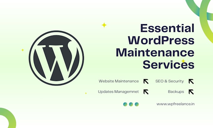 Gig Preview - Provide essential wordpress maintenance services