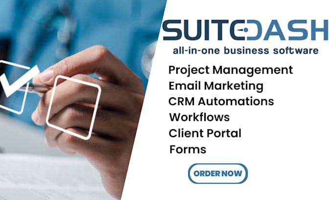 Gig Preview - Setup manage suitedash automations, dashboard, suitedash CRM workflows, form