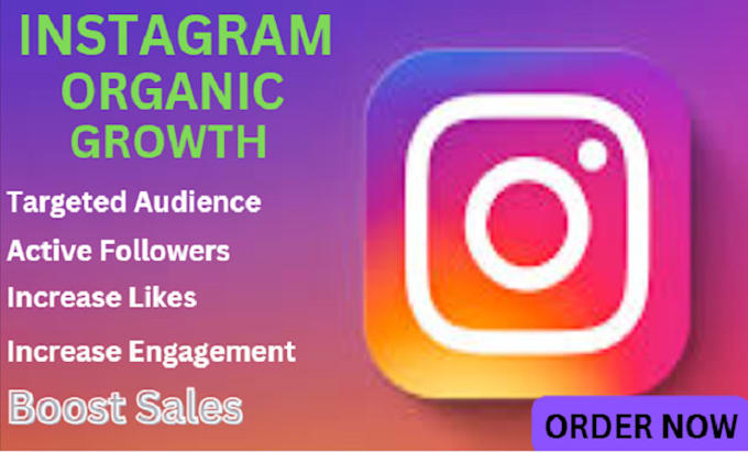 Gig Preview - Boost your instagram with organic promotion and growth