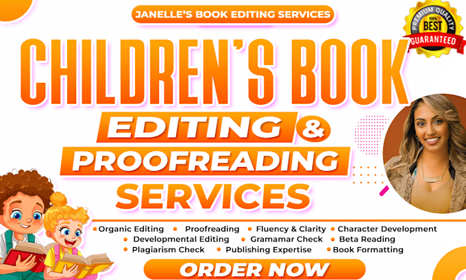 Gig Preview - Be children book editor, do amazon kdp book formatting proofreading beta reading