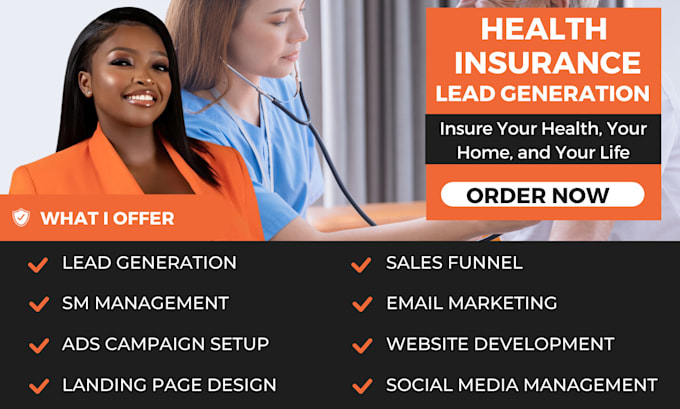 Gig Preview - Health insurance leads insurance leads health insurance health insurance leads