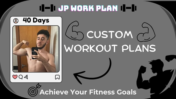 Gig Preview - Design your perfect workout plan