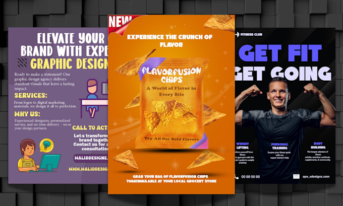 Gig Preview - Create professional flyer, poster, and ad design