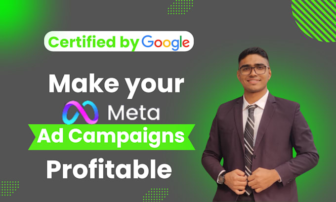 Gig Preview - Teach profitable meta ads run and give google analytics consultation