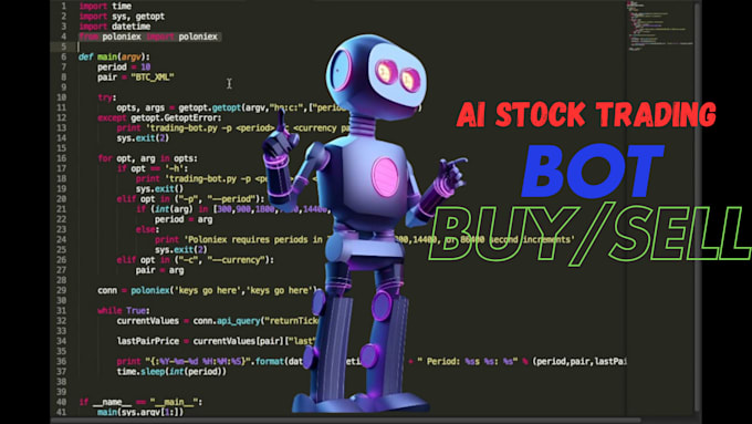 Gig Preview - Develop automated trading bot for exness, stock trading bot, creatorbooks bot