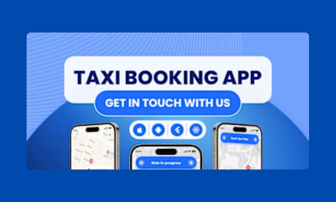 Gig Preview - Build flight or taxi booking app, driver app, car wash app, uber clone app