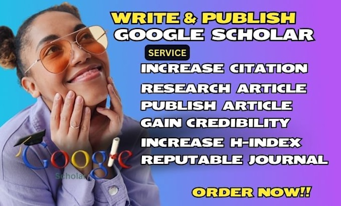 Gig Preview - Write and publish article in google scholar peer reviewed indexed journal