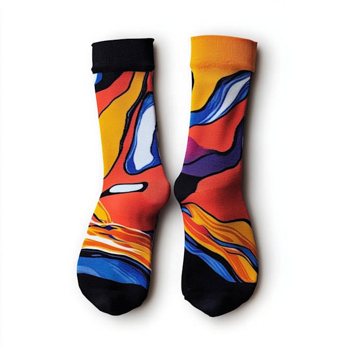 Gig Preview - Design custom and unique socks design