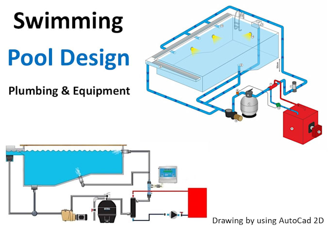 Gig Preview - Completely design the swimming pool plumbing and equipment