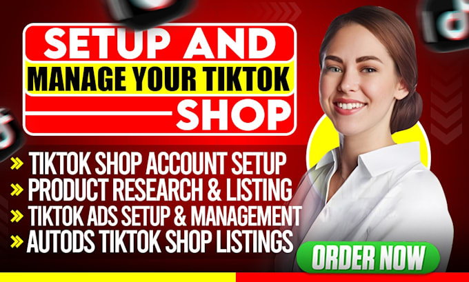 Gig Preview - Setup and manage your tiktok shop spain and ireland