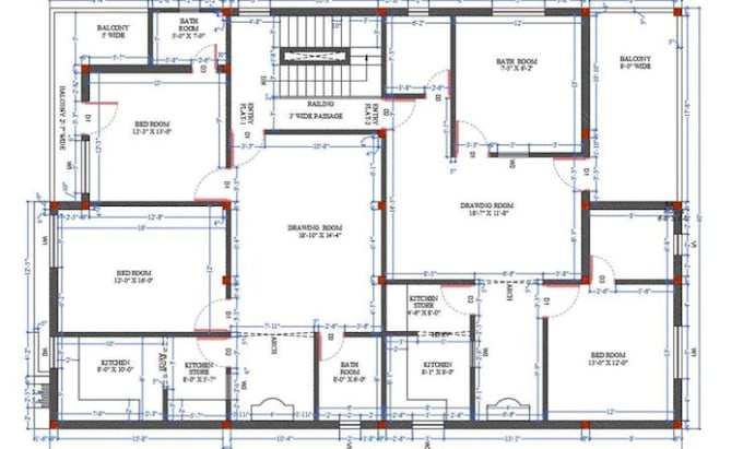 Gig Preview - Convert pdf, floor plan,blueprint, ,autocad drawings,pdf to dwg