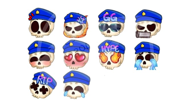 Gig Preview - Make you emotes for discord or twitch