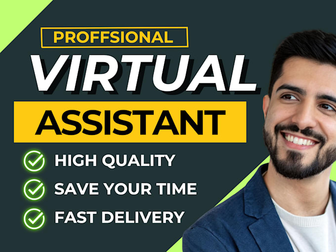 Gig Preview - Be your pro virtual assistant for data entry and admin tasks