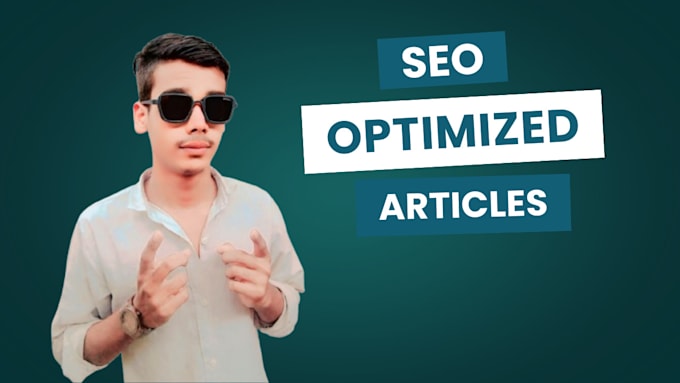 Gig Preview - Provide article writing SEO optimized and blog posts writer