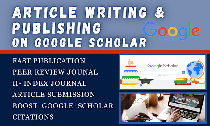 Gig Preview - Write and publish for article on peer review index journal on google scholar