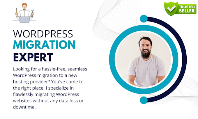 Gig Preview - Migrate wordpress website to new host with perfection