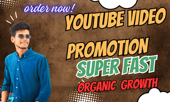 Gig Preview - Do super fast youtube video promotion for organic growth